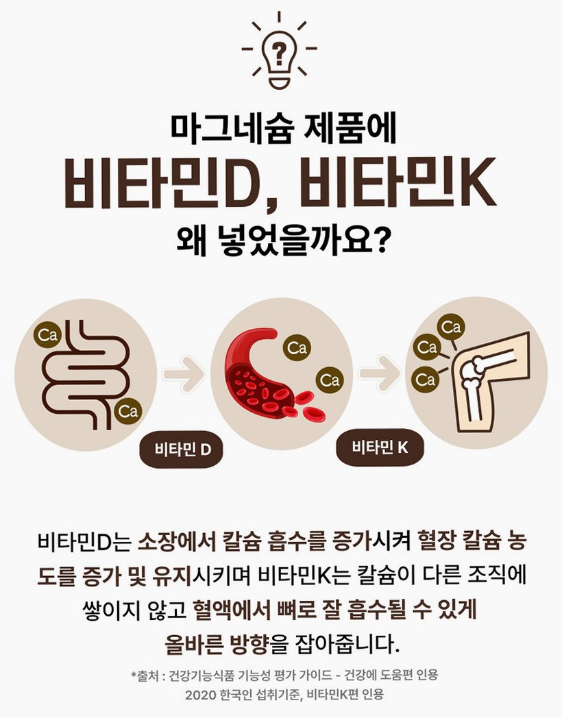 [약사개발] 근육이 편해지는 마그네슘 릴렉스마그콰트로 젖산마그네슘 유기염 마그네슘효능 60정, 1개